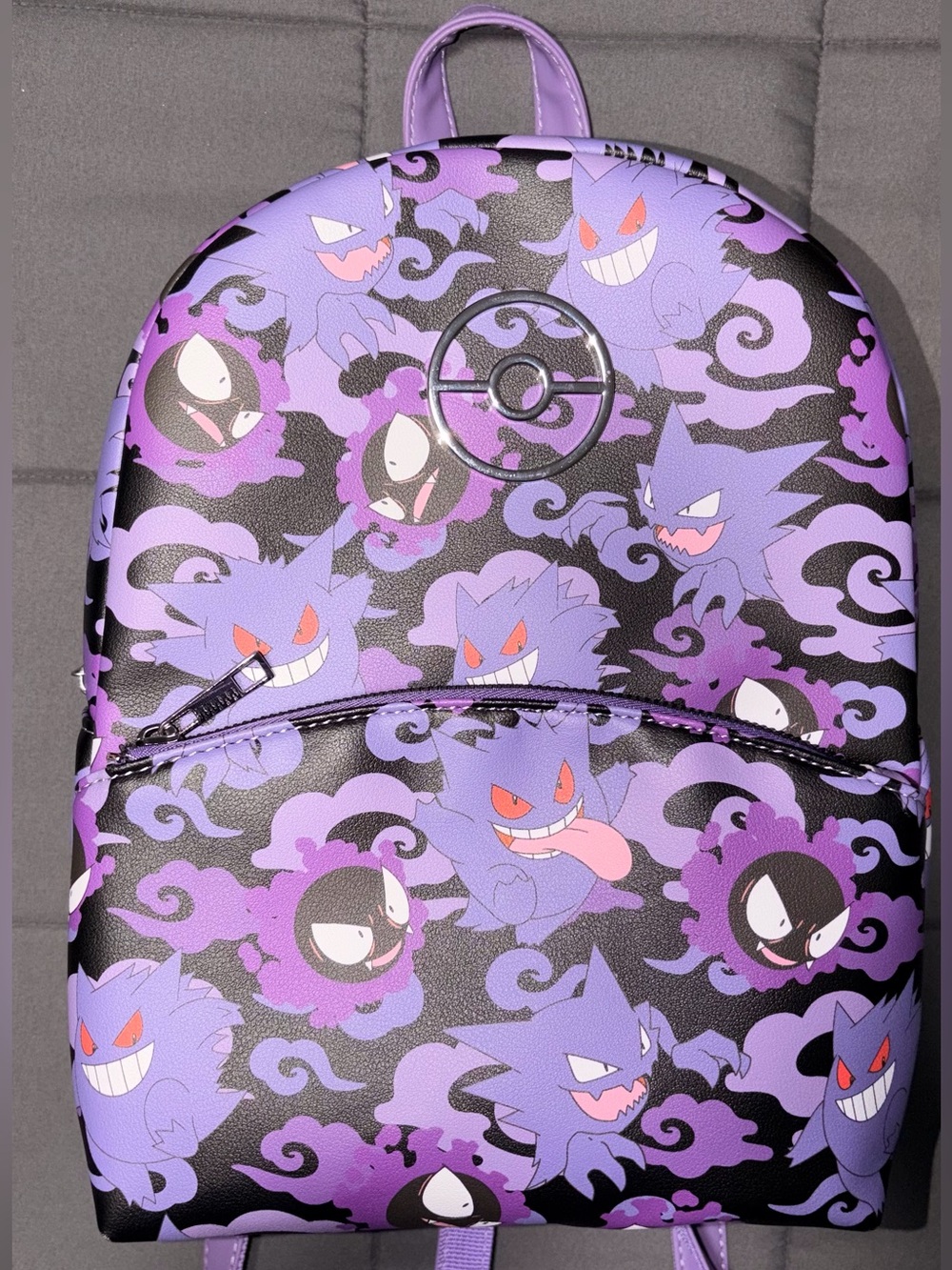 Pokemon Gengar Evolution Line Mini Backpack GameStop Exclusive